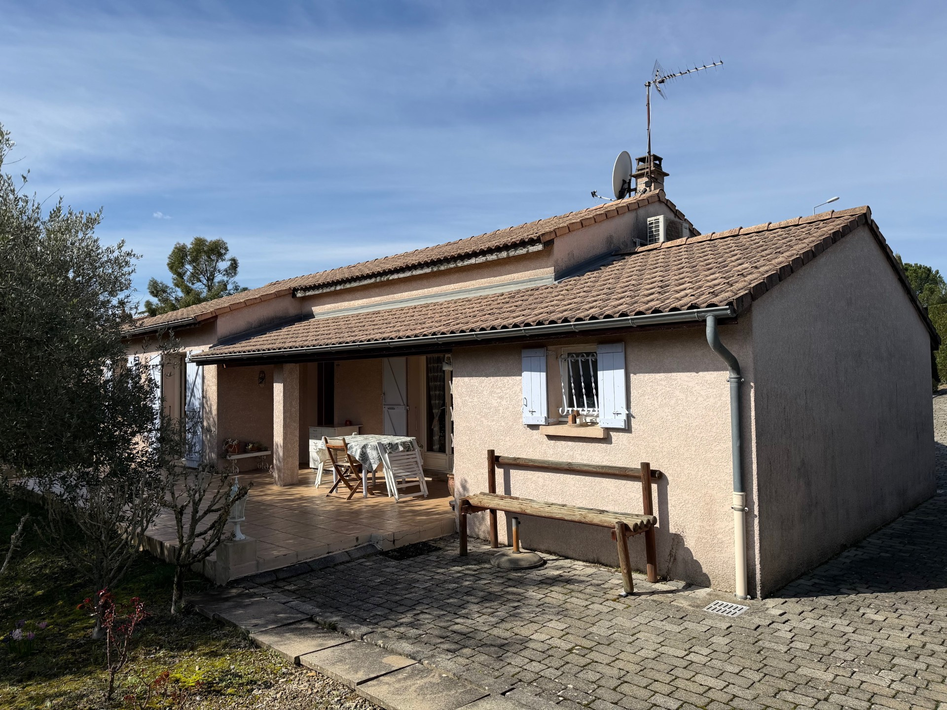 Maison de plain-pied avec garage Villeneuve de Berg